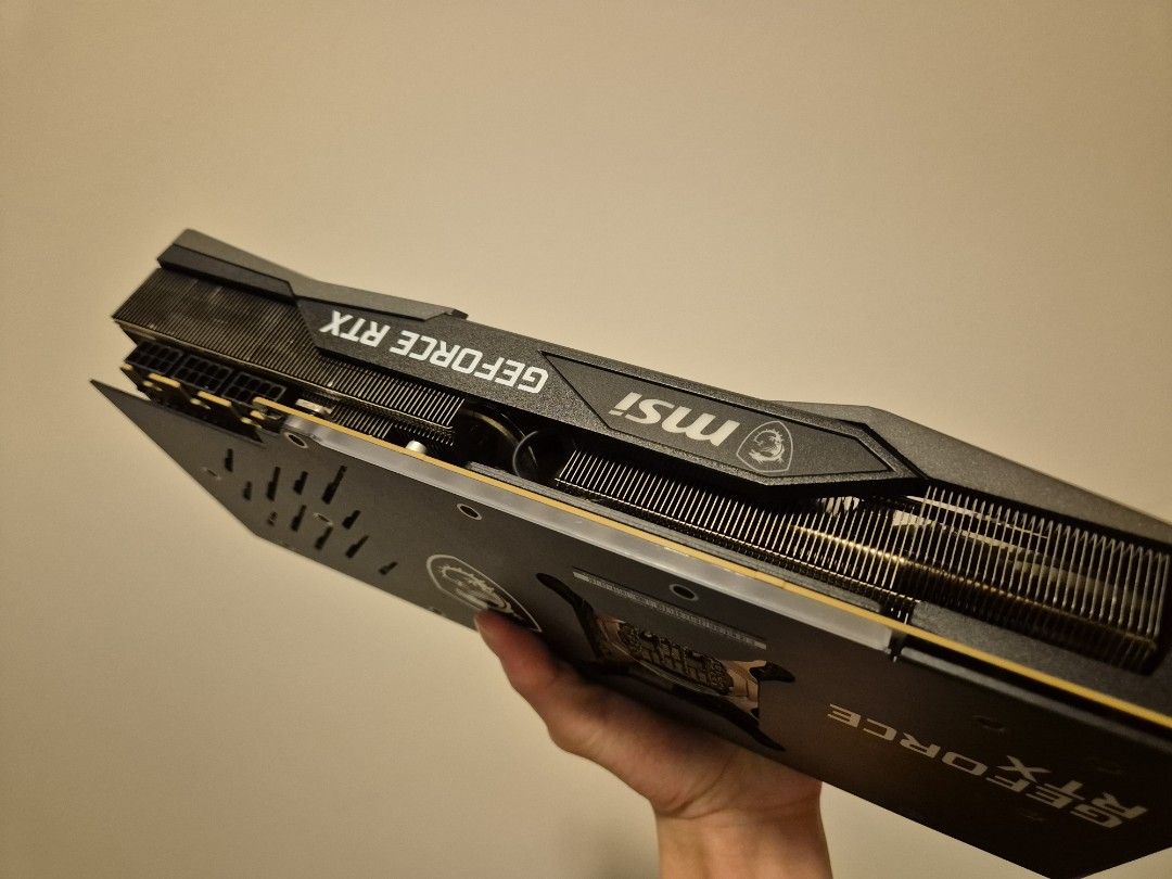 (SPOILT) MSI GeForce RTX Graphics Card508675275841884163