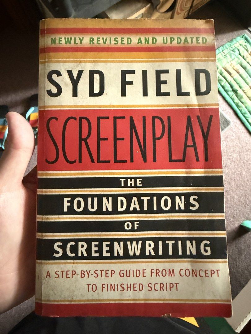 Syd Field Screenplay: The Foundations of Screenwriting (Category: Storybooks) located in Pasig City. Submitted by aids888 (Listing ID 1449333676, Image 1). Description: - Newly revised and updated edition of Syd Field's classic screenwriting guide. - Covers everything from concept development to a finished script. - Provides a clear, step-by-step approach for aspiring filmmakers and writers. - A must-have resource for anyone serious about screenw