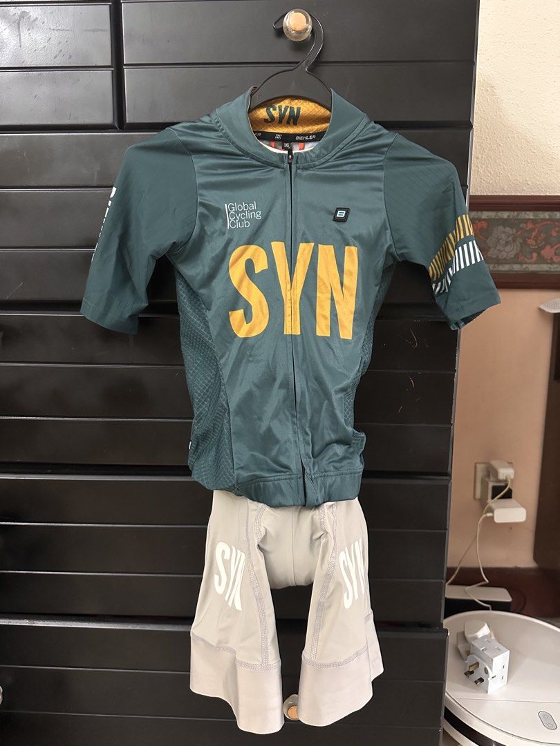 Biehler ジャージ ビブSYN Global Cycling Club SYN Global Cycling Club Biehler Cycling Jersey & Bib Shorts Set