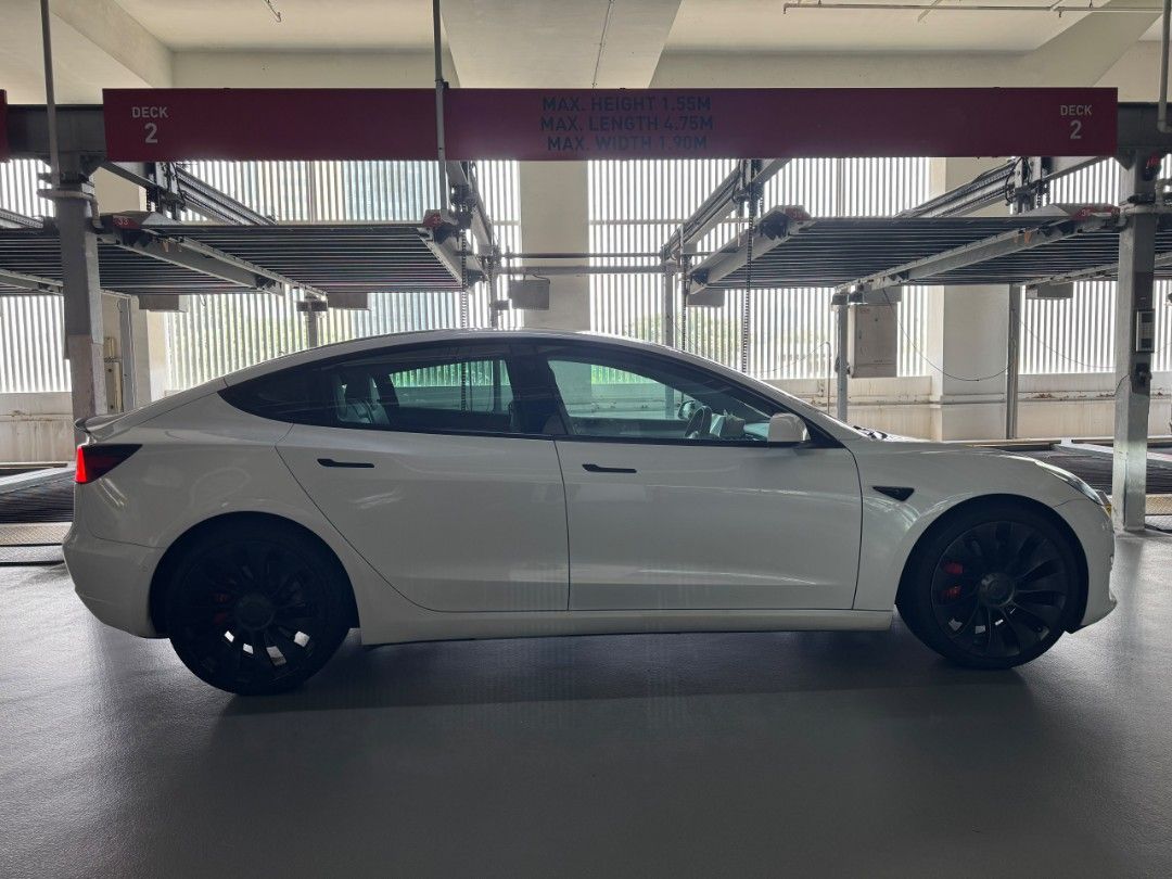 Tesla Model 3 Electric Performance (A) (Category: Used Cars) located in Singapore. Submitted by preciseauto (Listing ID 1449447665, Image 2). Description: 🔥🔥BOSS SAY ALL MUST GO CLEARANCE SALE🔥🔥 🚨CHEAPEST CARS IN THE MARKET🚨 🚘$500 DRIVEAWAY🚘 🏦LOWEST INTEREST FROM 1.48%🏦 🟢1 YEAR WARRANTY🟢 🔧FREE 1 YEAR SERVICING🔧 🏬 Vehicle 120 Points INSPECTION CHECK By In House Workshop BEFORE we put them for SALE 🚕 PHV Drivers Welcomed 🔁 High Tra