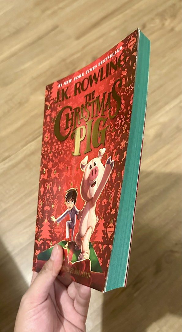 The Christmas Pig by J.K. Rowling (Category: Storybooks) located in Pasig City. Submitted by patchig (Listing ID 1449450355, Image 2). Description: Title: The Christmas Pig by J.K. Rowling - Illustrated by Jim Field - Paperback Edition - Bought in Barnes & Noble.