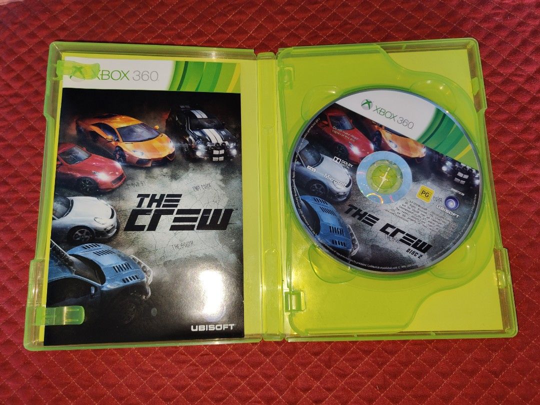 The Crew Xbox 360 Game (Category: Xbox) located in Antipolo. Submitted by rllenrapnap (Listing ID 1449360482, Image 2). Description: - Xbox 360 Racing Game - 2 cds - Includes Game Disc and Case - Rated PG - Ideal for Car Game Fans - Get ready for the race!.