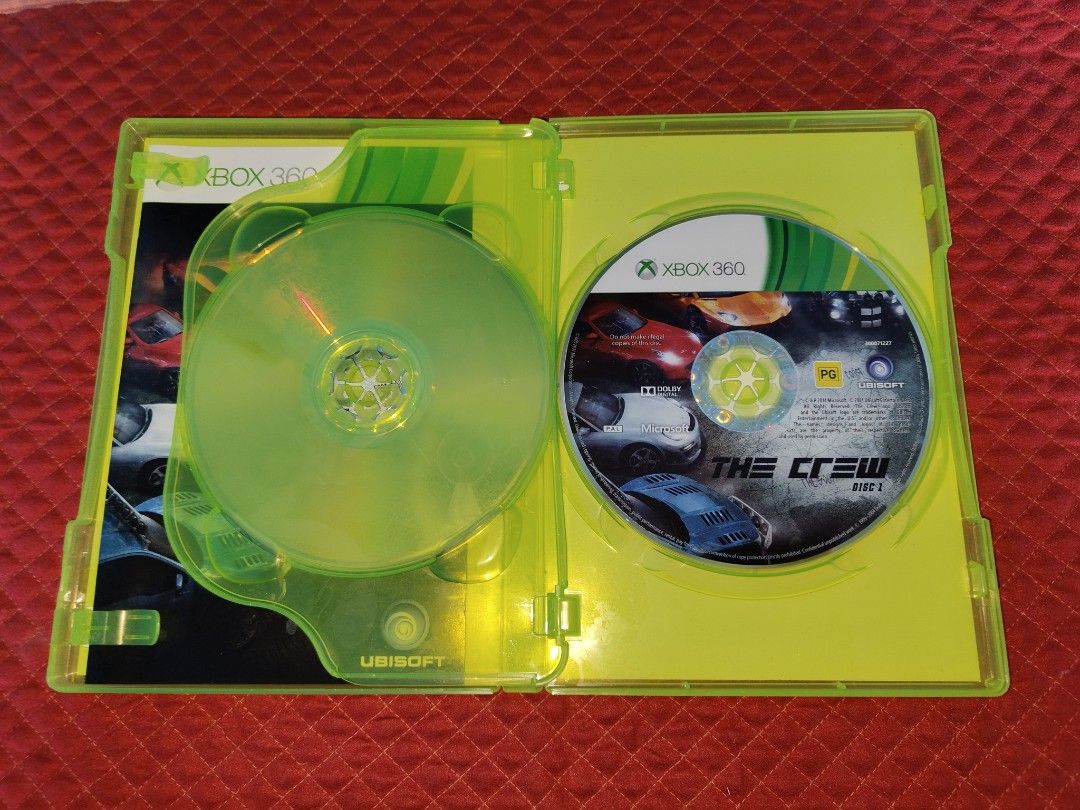 The Crew Xbox 360 Game (Category: Xbox) located in Antipolo. Submitted by rllenrapnap (Listing ID 1449360482, Image 3). Description: - Xbox 360 Racing Game - 2 cds - Includes Game Disc and Case - Rated PG - Ideal for Car Game Fans - Get ready for the race!.