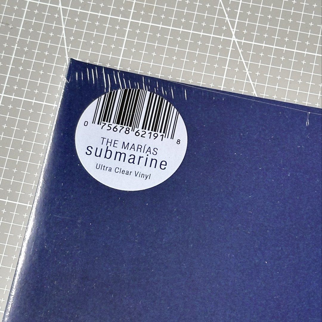 The Marias - Submarine vinyl LP (Clear vinyl) (Category: Vinyls) located in Kuala Lumpur. Submitted by groovematters (Listing ID 1449488010, Image 2). Description: New/Sealed Clear vinyl .