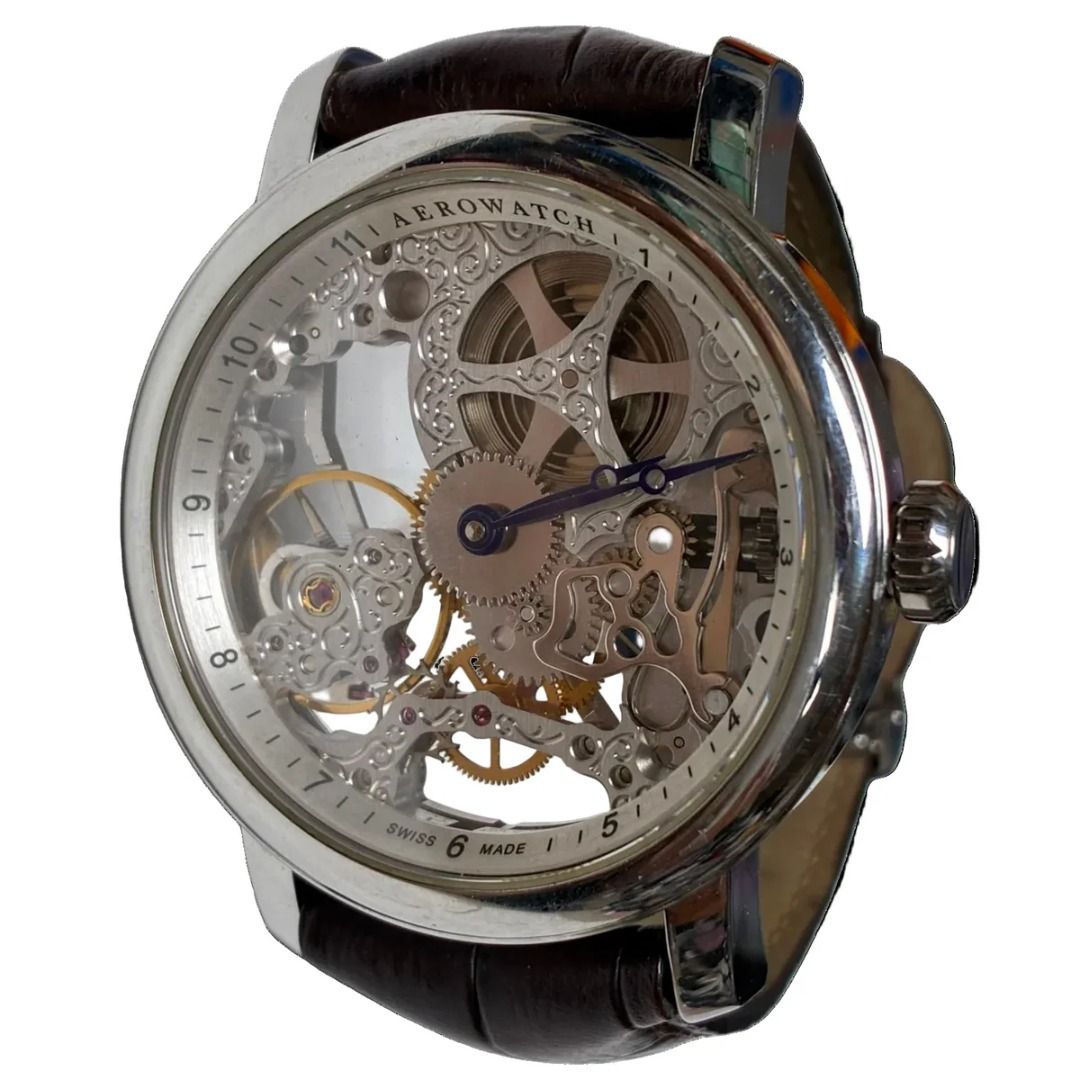 TP-Aerowatch A57931AA01 Renaissance Skeleton Watch (Category: Men's Watches) located in Singapore. Submitted by tm_tp_cashconverters (Listing ID 1449423052, Image 2). Description: TOA PAYOH CASH CONVERTERS - MESSAGE US FOR THE AVAILABILITY OF THE ITEM SKU :1220015721069 CONTACT STORE: Toa Payoh Cash Converters ☎️ CONTACT NO: +65 6354 3380 🗺 LOCATION: Blk 192 Toa Payoh Lorong 4 #01-674 Singapore 310192 🔛 TIMING: OPEN DAILY from 11am to 9:00pm .