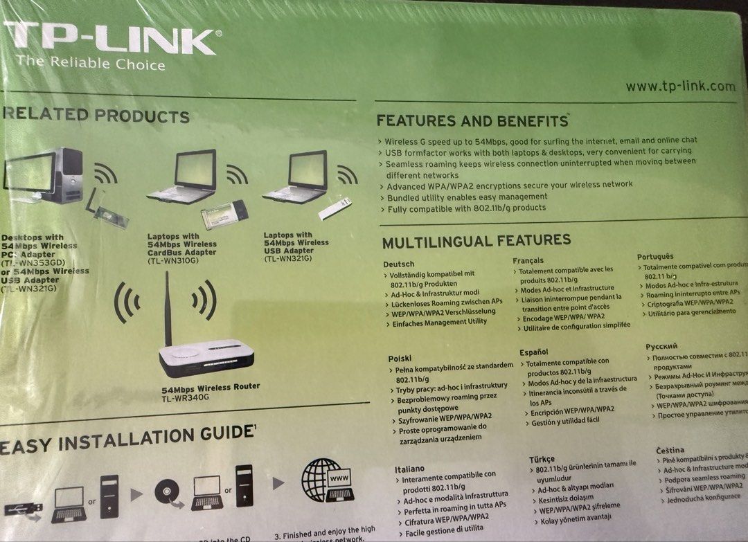 TP-Link TL-WN321G 54Mbps Wireless G USB Adapter508095950771998721