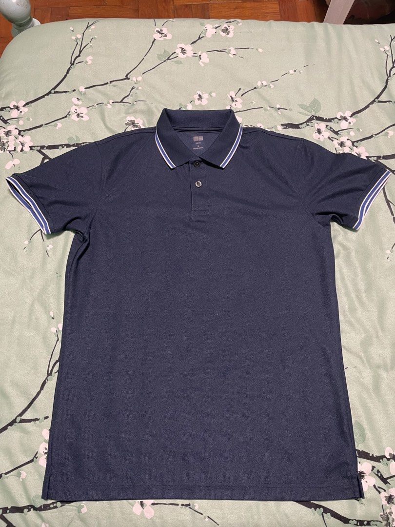 Uniqlo Polo Shirt as pack (Category: Tshirts & Polo Shirts ) located in Quezon City. Submitted by abc2xxx (Listing ID 1449418481, Image 3). Description: Uniqlo Polo shirt selling as pack only - condition 9/10 (literally like new :> ) - size medium 19 width | 26.5 length (for both) - can pass as brand new selling as pack only... location: Quezon City in Congressional Extension.