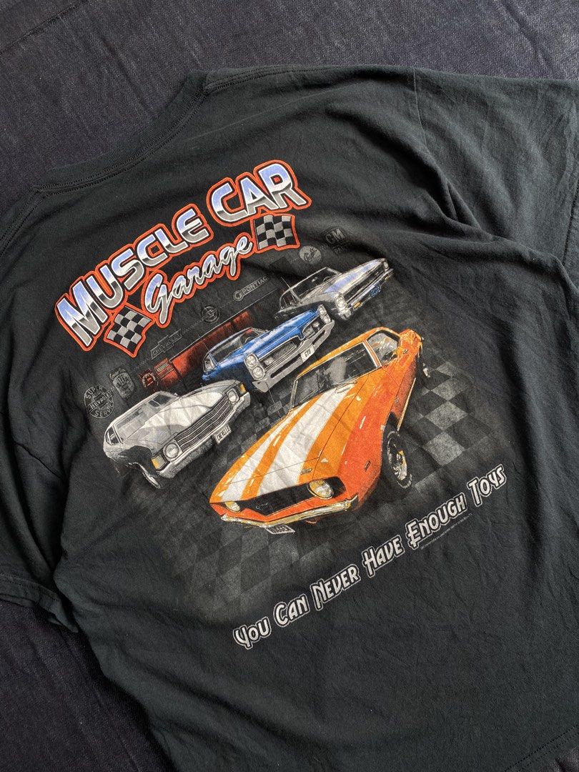 Vintage 3D print muscle car Tee (Category: Activewear) located in Lipa City. Submitted by local-drip-source (Listing ID 1449364396, Image 1). Description: .