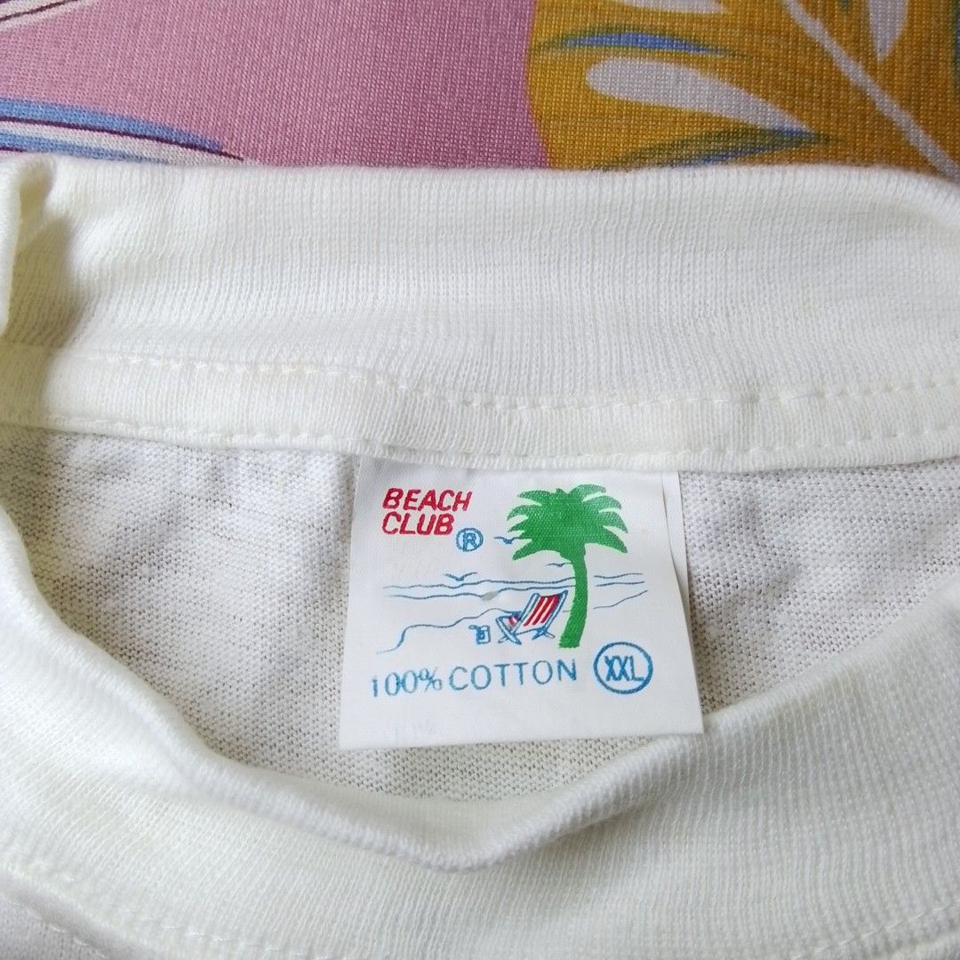 Vintage Beach Club Tees (Category: Activewear) located in Manila. Submitted by arn_thrifts (Listing ID 1449448096, Image 2). Description: VINTAGE BEACH CLUB TEES "THESE COLORS NEVER RUN" 1K+SF DIMES 22X30 GOOD CONDITION.