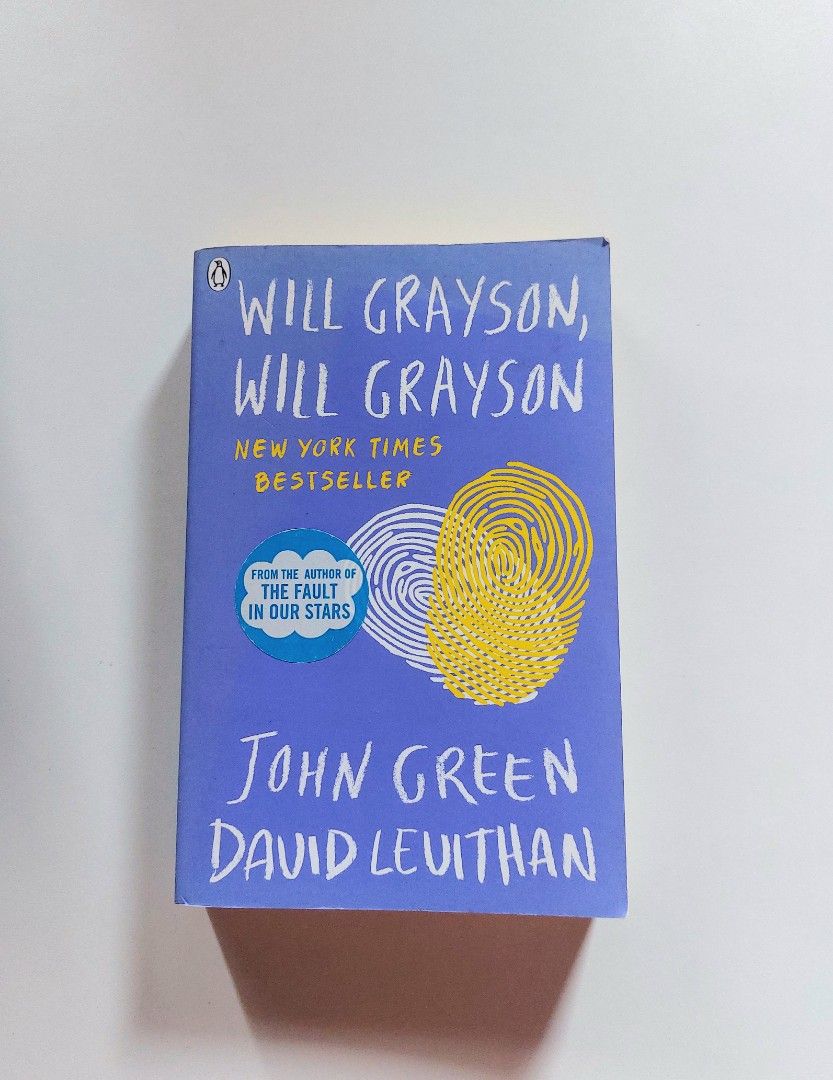 Will Grayson, Will Grayson by John Green & David Levithan (Category: Storybooks) located in Tanauan. Submitted by solanathriftph (Listing ID 1449443466, Image 1). Description: 📚 major bookshelf clean out / clearance sale ~ — like new — RFS: decluttering my bookshelves and switching to digital books — MOP: Gcash | fast shipping *feel free to send a message if you wish to negotiate the price :).