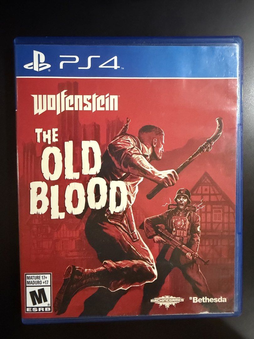 Wolfenstein The Old Blood PS4 (Category: PlayStation) located in Marikina City. Submitted by chingtidus (Listing ID 1449422891, Image 1). Description: SELLING Wolfenstein The Old Blood R1 = 500 pesos mint condition , never used (RFS: meron nako nung double pack) Marikina , Lower Antipolo , Ligaya Pasig area #wolfenstein #wolfensteinoldblood #bethesda.