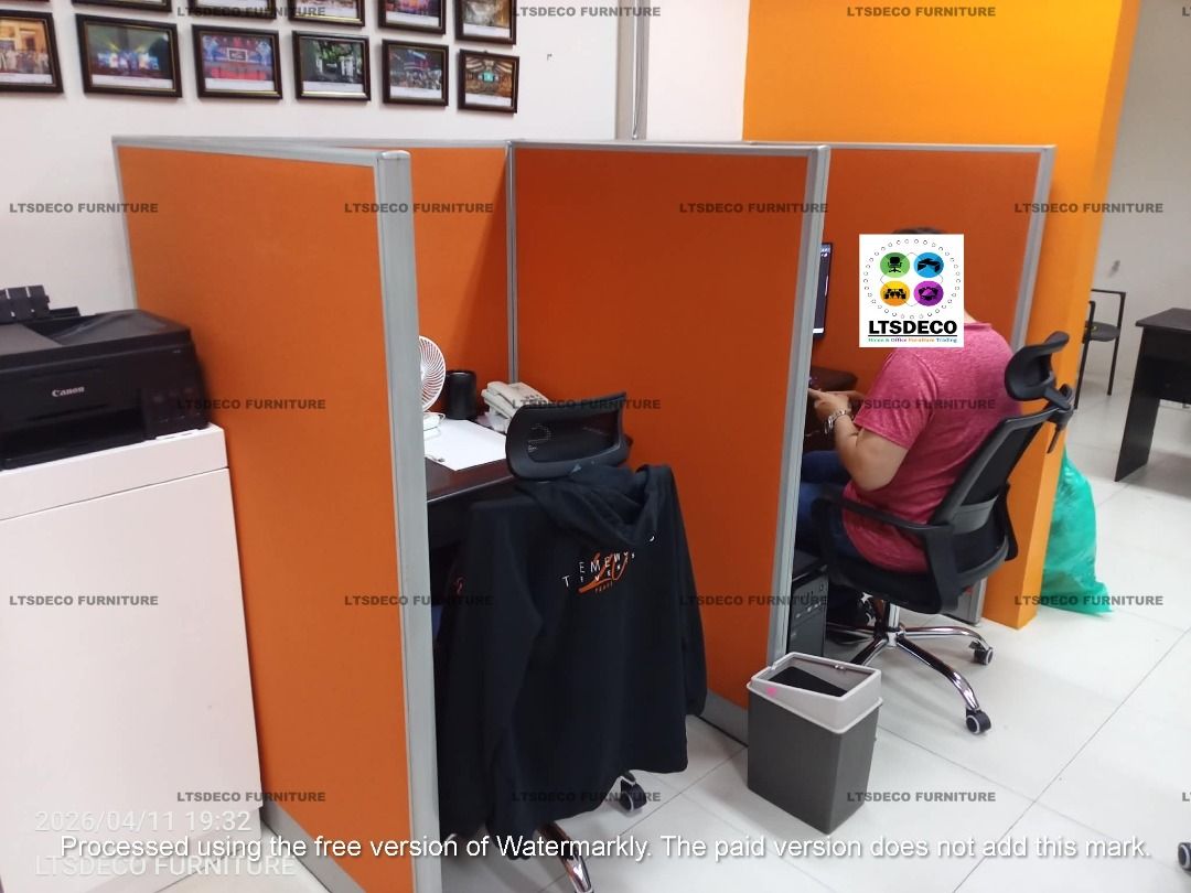 workstation table desk office partition furniture customized (Category: Office Furniture & Fixtures) located in Quezon City. Submitted by louisa.ltsdeco (Listing ID 1449368927, Image 1). Description: 👉Are you looking for WORKSTATION, MODULAR CUBICLES OFFICE PARTITION, and OFFICE FURNITURE SUPPLIER? LTSDECO Furniture, is direct supplier, manufacturer, and trusted provider of high quality, affordable and durable modular office divider partition, h