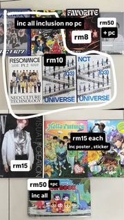 NCT 127 / NCT DREAM / WAYV ALBUM AND KIHNO, Hobbies & Toys