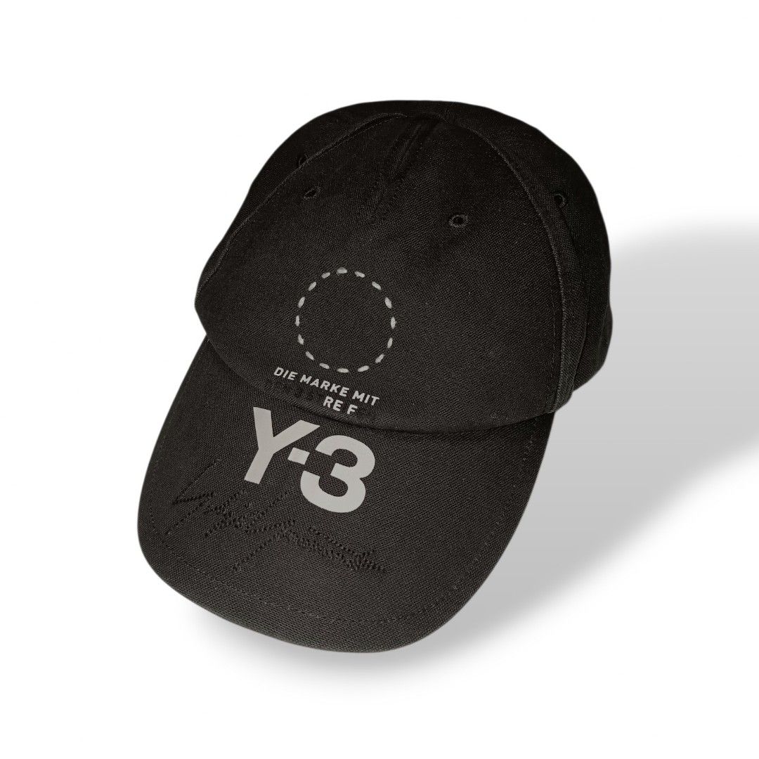 Y-3 Yohji Yamamoto hat (Category: Luxury Apparel) located in Davao. Submitted by jecks9 (Listing ID 1449481481, Image 1). Description: adult size adjustable verygood condition 8.5/10 colorate print issue see photos for details still presentable to wear MAKE OFFER 📌.