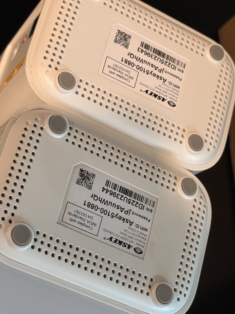 2x ASKEY WiFi Mesh Extenders509021267816632322