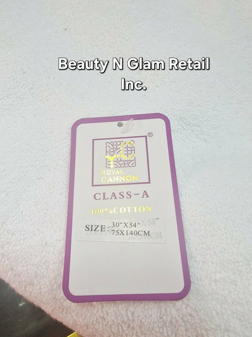 5 star Hotel Quality Bath Towel (Category: Bath) located in Quezon City. Submitted by floreskari78555 (Listing ID 1449602594, Image 2). Description: ​🌟 5-Star Hotel Quality Bath Towels 🌟 Why wait for a vacation to experience premium comfort? Our Class A luxury towels are the exact same quality used by high-end hotels. ​✔️ Ultra-Smooth & Soft ✔️ Highly Absorbent ✔️ Pristine White ✔️ Available in 620g and 550g ​Send us a DM to inquire or place yo