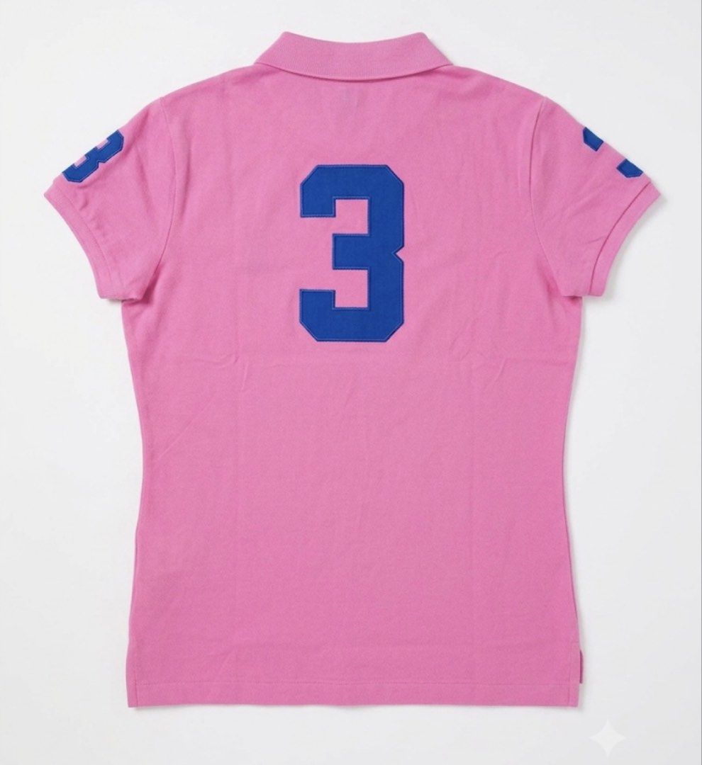 由 w__chih (刊登 ID 1449589069，圖片 2) 提交，位於 新竹市 (Hsinchu City) 的 可議價/ Polo Ralph Lauren 經典大馬刺繡短袖 Polo 衫 (類別：Ｔ恤)，說明：如照片所示 有放置痕跡 不介意歡迎購買 合身款 衣長60-63 胸寬 47。