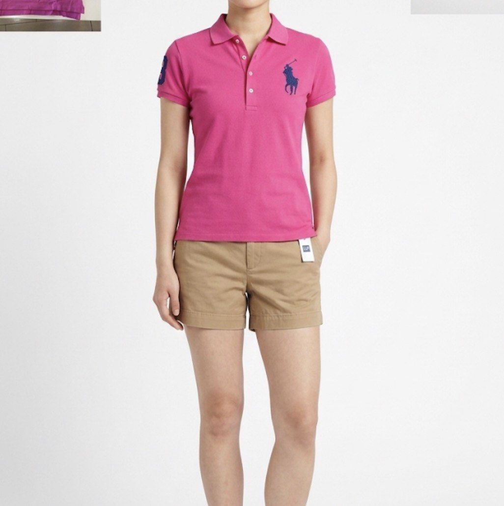 由 w__chih (刊登 ID 1449589069，圖片 3) 提交，位於 新竹市 (Hsinchu City) 的 可議價/ Polo Ralph Lauren 經典大馬刺繡短袖 Polo 衫 (類別：Ｔ恤)，說明：如照片所示 有放置痕跡 不介意歡迎購買 合身款 衣長60-63 胸寬 47。