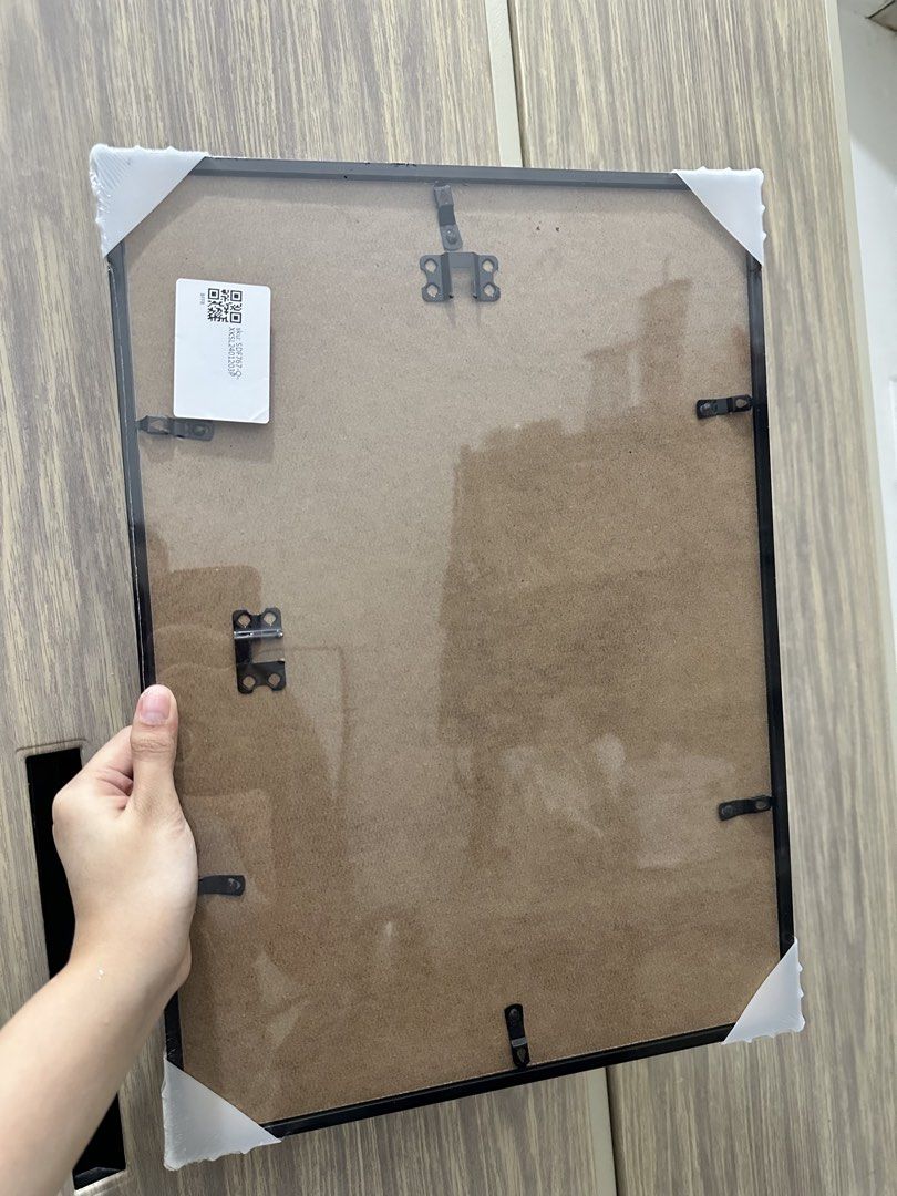 A3 Black Picture Frame 29.7cm x 42cm (Category: Frames & Pictures) located in Manila. Submitted by kasheeko (Listing ID 1449714364, Image 3). Description: Sealed Rfs: got the wrong size.