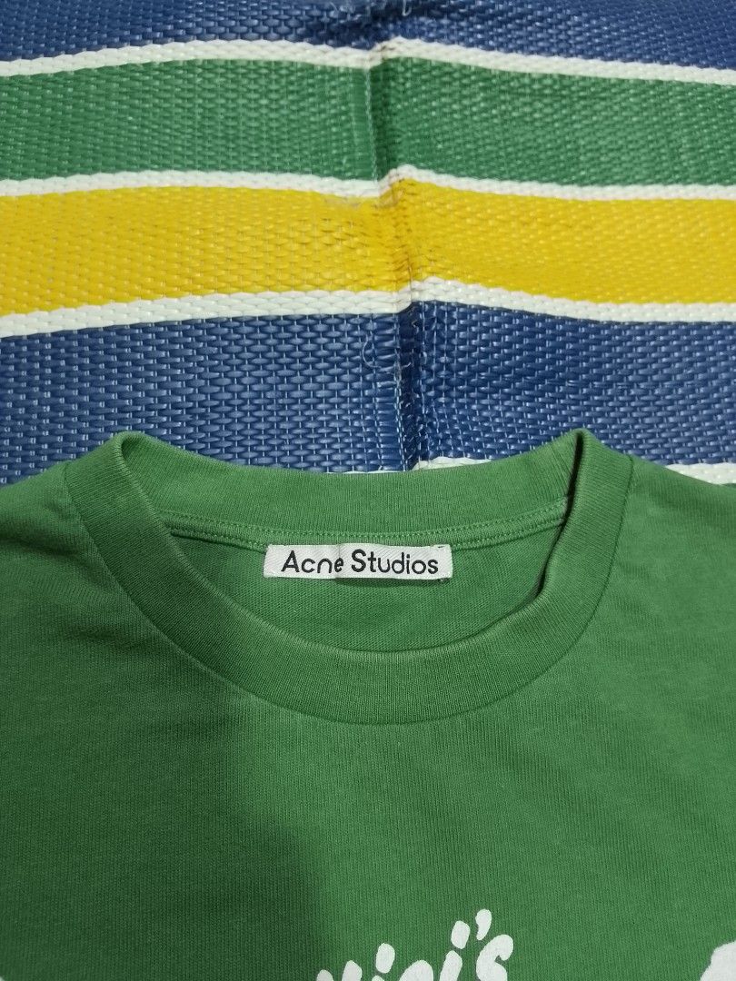 Acne Studio Tees (Category: Tshirts & Polo Shirts ) located in Mabalacat. Submitted by zero2mthrift (Listing ID 1449656646, Image 2). Description: 20 x 28 Excellent condition Complete tags No issue Location: Pampanga.