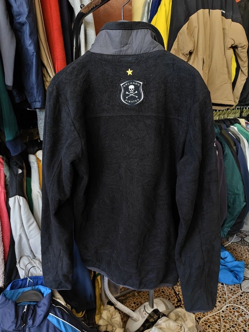 Adidas Orlando Pirates fleece jacket (Category: Coats, Jackets and Outerwear) located in Manila. Submitted by jaanoong (Listing ID 1449712968, Image 2). Description: Need wash but in good condition.