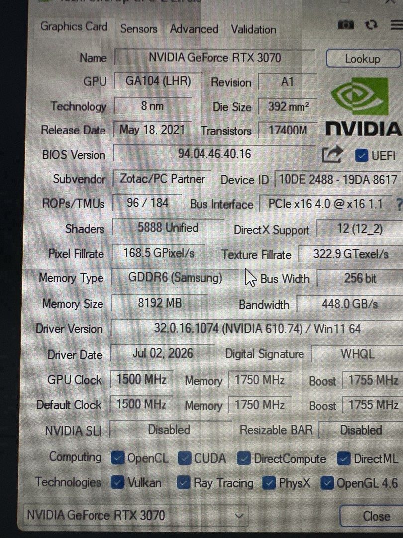 Aftershock PC with NVIDIA GeForce RTX 3070508904296961157121
