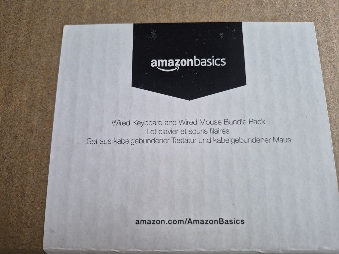 Amazon Basics Wired Keyboard and Mouse Bundle Pack509222384776652802