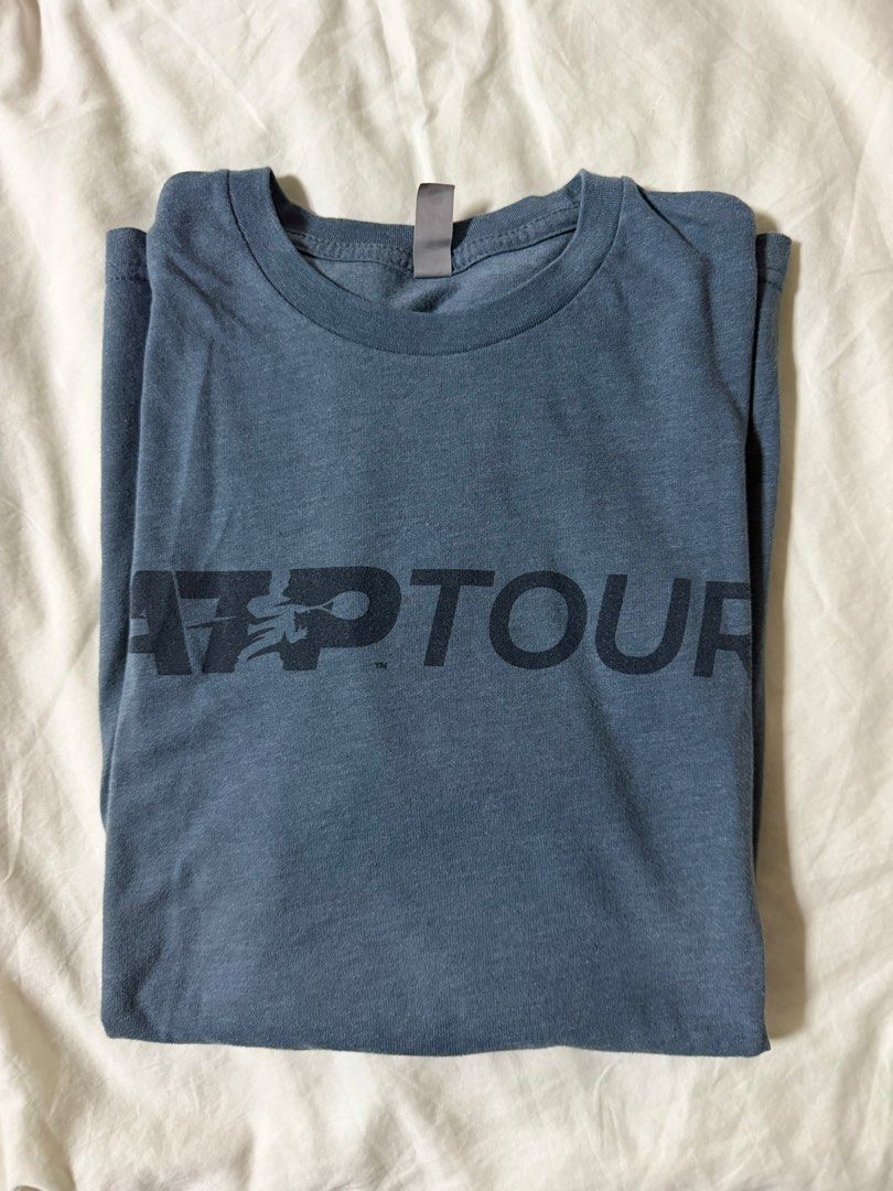 ATP Tour T-Shirt Small (Category: Tshirts & Polo Shirts ) located in Quezon City. Submitted by jasongos (Listing ID 1449685558, Image 2). Description: - Classic ATP Tour t-shirt - Short sleeves and crew neck design - Clearly displays the ATP Tour logo on the front - Comfortable for everyday wear - Ideal for any tennis enthusiast Rfs: used only a few times since I am now size M. Thanks! .