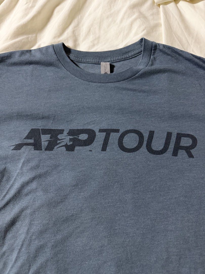 ATP Tour T-Shirt Small (Category: Tshirts & Polo Shirts ) located in Quezon City. Submitted by jasongos (Listing ID 1449685558, Image 1). Description: - Classic ATP Tour t-shirt - Short sleeves and crew neck design - Clearly displays the ATP Tour logo on the front - Comfortable for everyday wear - Ideal for any tennis enthusiast Rfs: used only a few times since I am now size M. Thanks! .