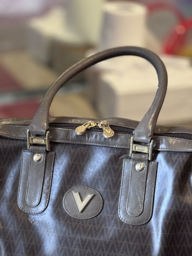 Authentic Mario Valentino (Category: Luxury Bags & Wallets) located in Manila. Submitted by thriftyhaven2023 (Listing ID 1449576721, Image 2). Description: See pictures for details. Has flaws. Hence selling low..