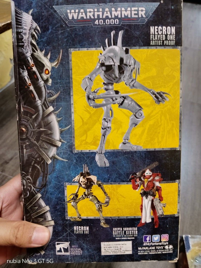 Authentic Warhammer 40,000 Necron Flayed One Artist Proof (Category: Figurines & Statues) located in Mabalacat. Submitted by babyjamil1919 (Listing ID 1449626367, Image 2). Description: Authentic sealed.