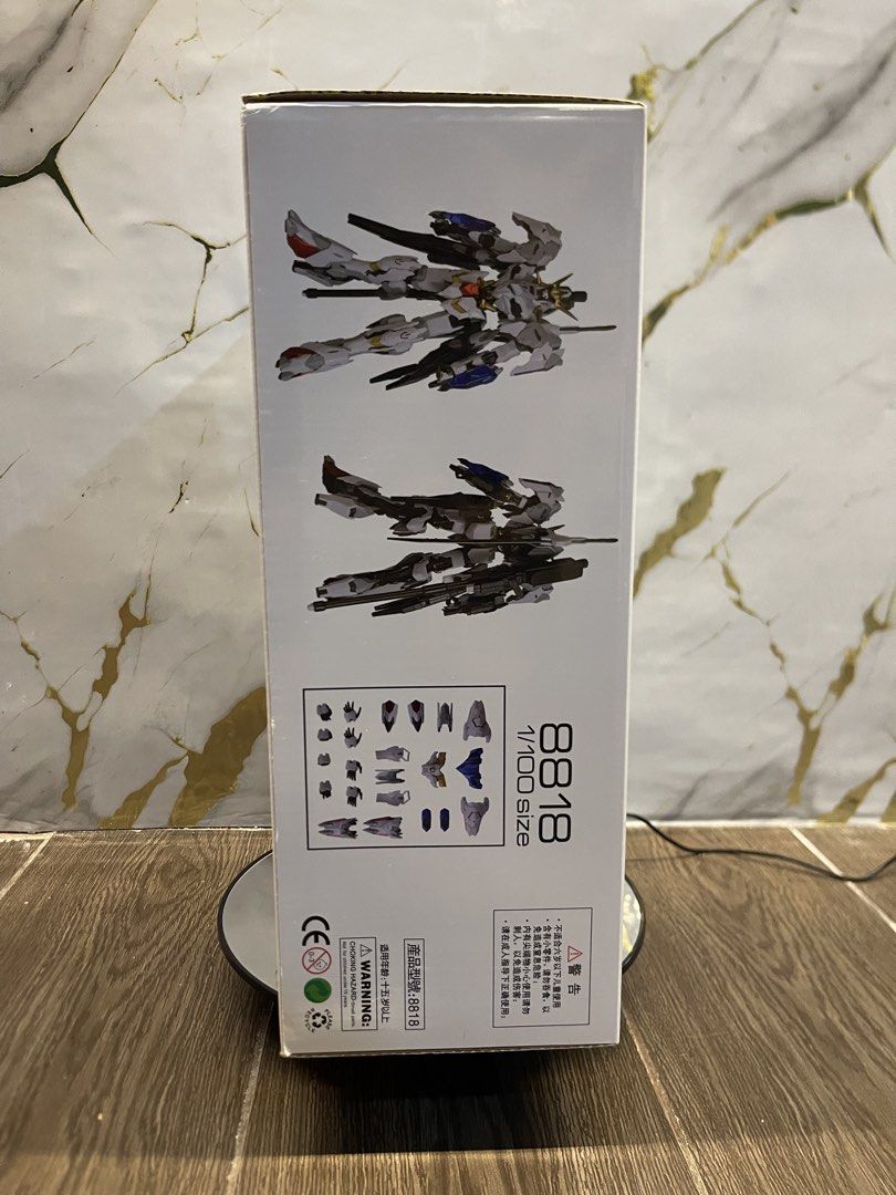 BARBATOS MOBILE SUIT (Category: Gundam & Model Kits) located in Manila. Submitted by nathanzzz111 (Listing ID 1449731861, Image 2). Description: ❗️FOR SALE ⚔️ Barbatos Mobile Suit 📦 Brand: DABAN 🔹 Model: 8818 📏 Scale: 1/100 Master Grade 🛠️ Condition: Unbuilt / Brand New 💰 Price: ₱1,499+ Shipping Fee 💳 Payment: GCash only 📦 Shipping: J&T Express (buyer shoulders shipping fee) 🤝 Meet-up: Available (schedule and location to be discussed) ✨ A