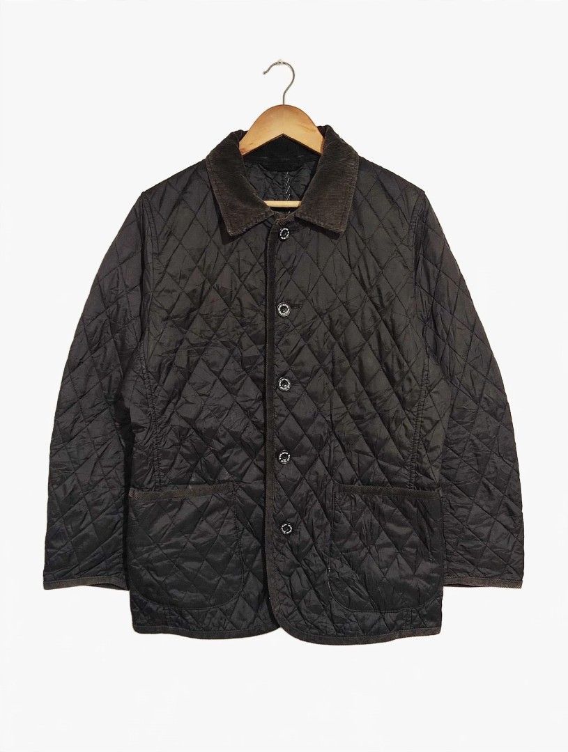 Beams heart nylon quilted corduroy collared jacket (Category: Coats, Jackets and Outerwear) located in Baguio. Submitted by damit_pang_tao (Listing ID 1449704430, Image 1). Description: +sf.