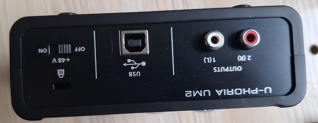 Behringer U-PHORIA UM2 USB Audio Interface509213310840350724