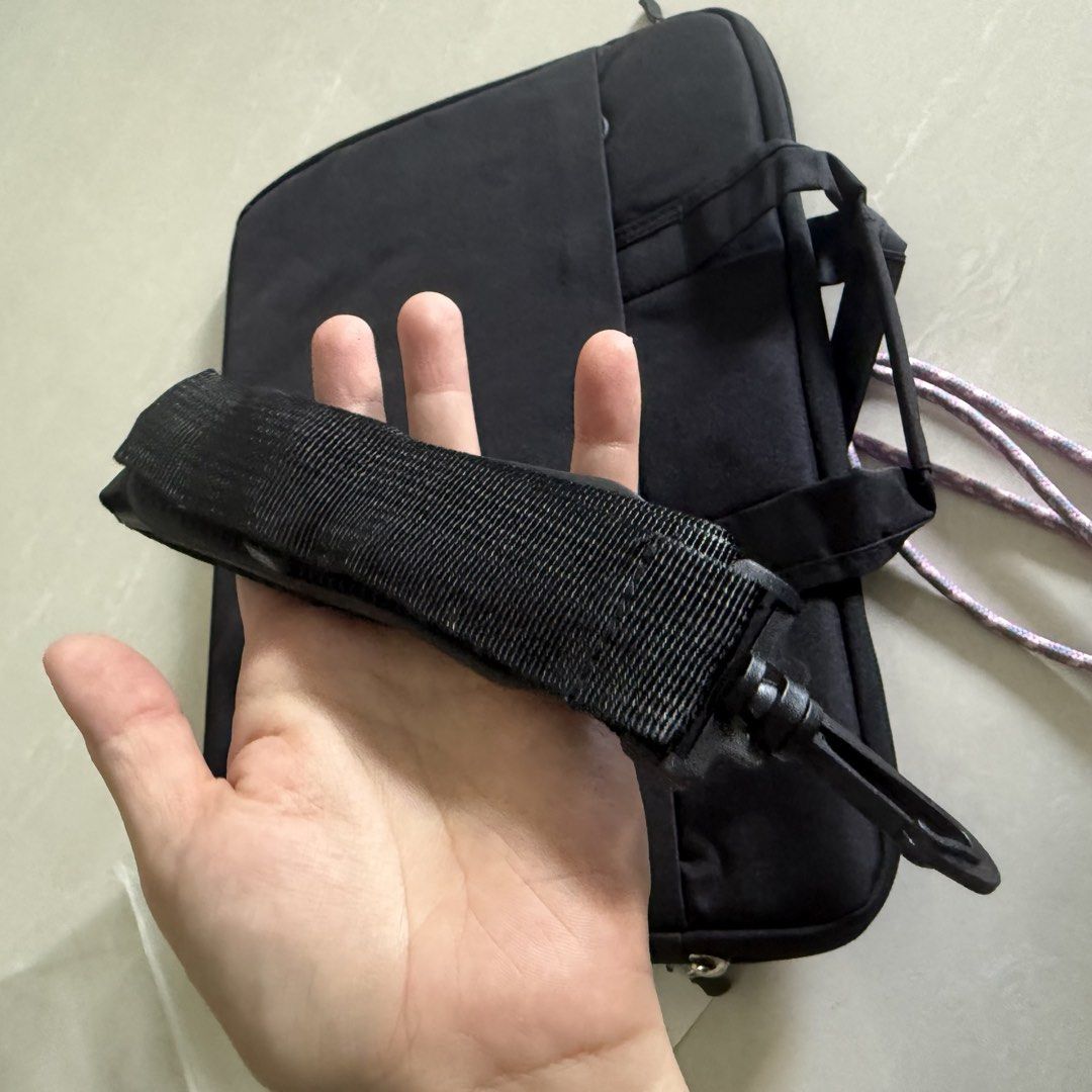 Black Laptop Bag with Handle and Strap509030343042017284
