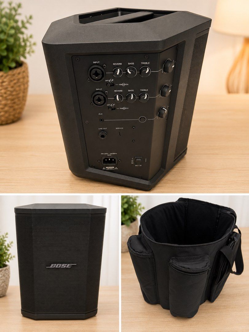 Bose S1 Pro Portable PA Speaker with Carry Bag