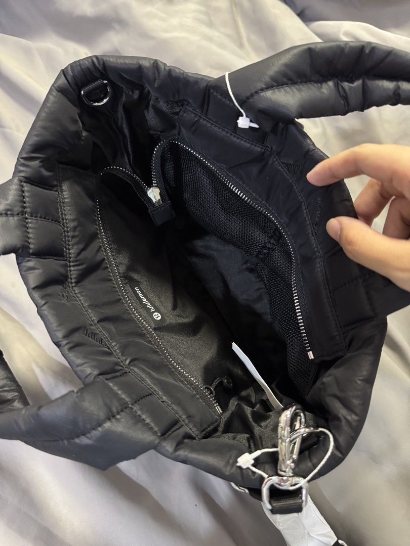 BRAND NEW AUTHENTIC Lululemon Quilty Pleasures Mini Tote (Category: Tote Bags) located in Quezon City. Submitted by closetofcoco (Listing ID 1449637165, Image 2). Description: GUARANTEED AUTHENTIC PM FOR INQUIRIES NO LOW BALLING.