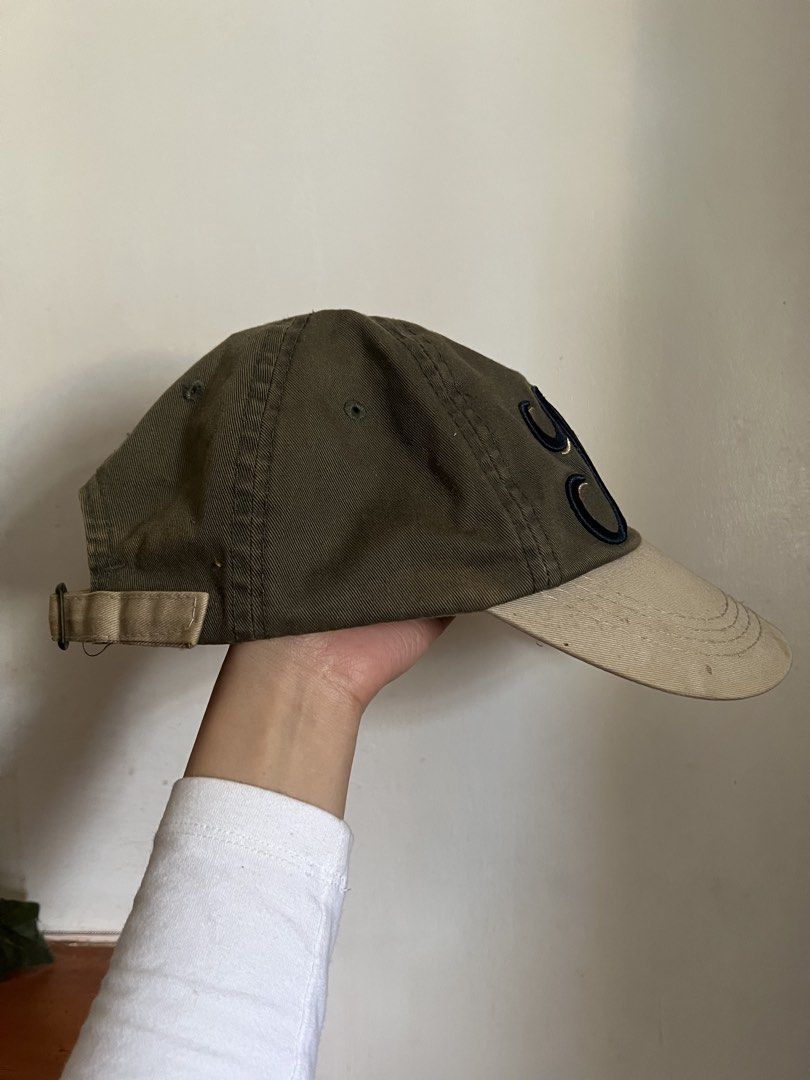 Brewing Co. Baseball Cap (Category: Caps & Hats) located in Manila. Submitted by aicalicious (Listing ID 1449632779, Image 2). Description: - Olive green and tan baseball cap - Navy blue 'Brew' embroidery with 'Brewing Co.' underneath - '27' embroidered on the side Can do meet up or Lalamove .
