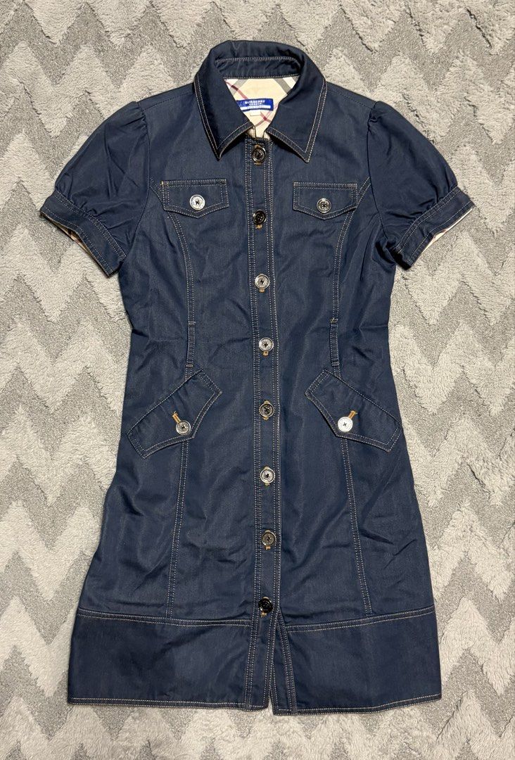 Burberry - Navy Blue dress (Category: Dresses) located in Cavite. Submitted by commoncourtesy (Listing ID 1449674780, Image 1). Description: Size 38.