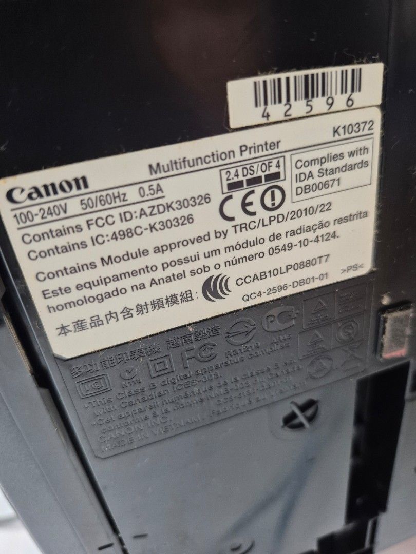 Canon Multifunction PIXMA Printer Scanner Copier509027329979852804