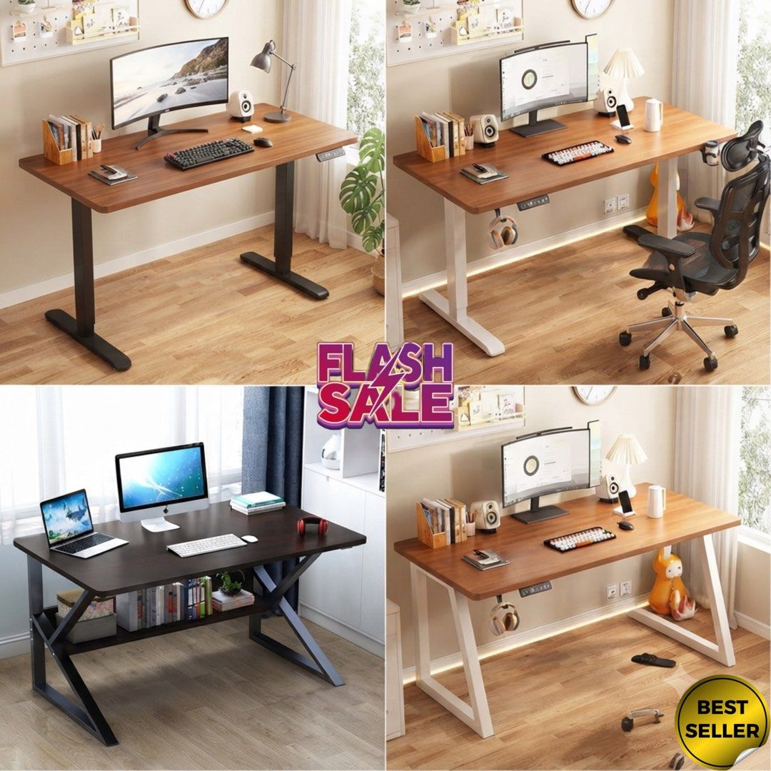 Computer Table | Office Table | Gaming Table | Study Table | Basic Computer Adjustable Table | Modern Home Table | 9169 (Category: Tables & Sets) located in Singapore. Submitted by _purple.com (Listing ID 1449554160, Image 1). Description: 🏆Authentic Professional Seller Approved By Carousell🏆 🔥Hot Selling Office Table SG Ready Stocks🔥 🚚 Free Delivery Within 1 to 2 Working days Price Starting From $74 💬 Feel Free To Chat Us For More Details 