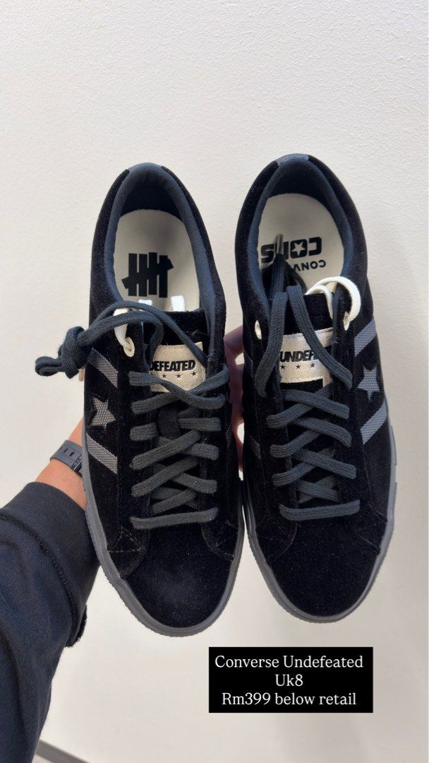 Converse Undfeated (Category: Sneakers) located in Kuala Lumpur. Submitted by joeebundle (Listing ID 1449547678, Image 2). Description: Available size Uk5,5.5,7 .