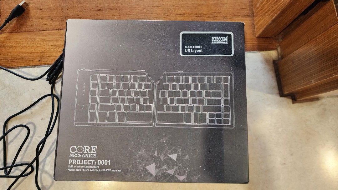Core Mechanics Project: 0001 Split Mechanical Keyboard509246214431713283