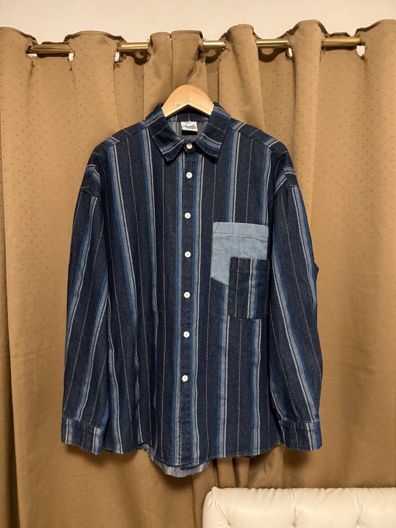 Crowd city denim top L-XL (Category: Tshirts & Polo Shirts ) located in Cavite. Submitted by _solidolo (Listing ID 1449545377, Image 2). Description: SO STYLISH.