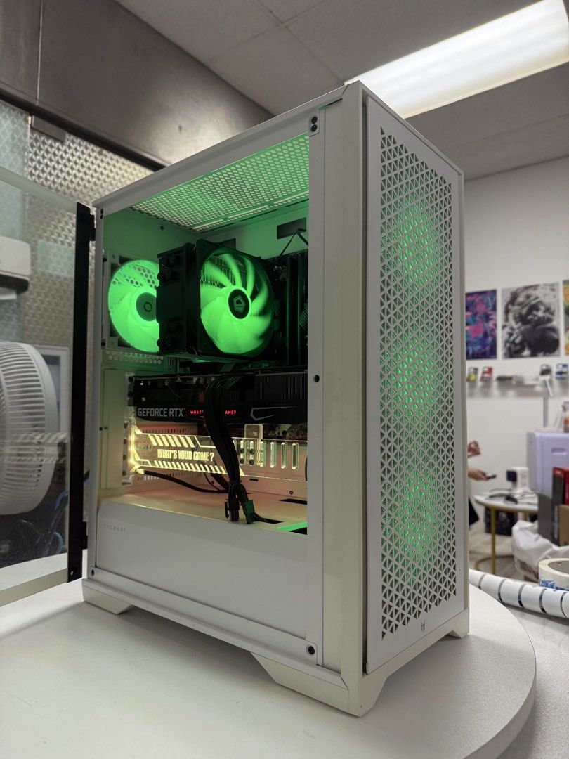 Custom Gaming PC Desktop Computer - Ryzen 5 5600 and RTX 3080 10G