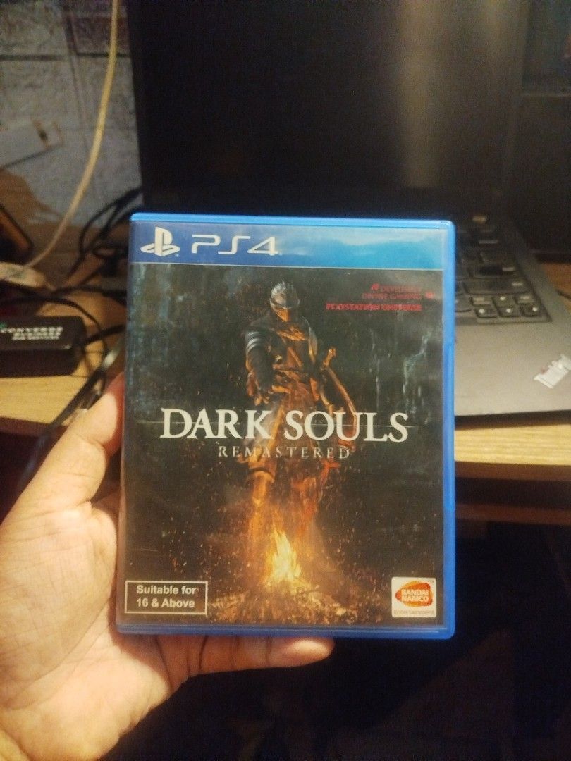 Dark Souls Remastered for PlayStation 4 (PS4) (Category: PlayStation) located in Binan City. Submitted by pumpkiiin02 (Listing ID 1449703823, Image 1). Description: - Dark Souls Remastered for PS4 - Includes main game and Artorias of the Abyss DLC - Experience challenging gameplay and rich lore - Case also looks good.