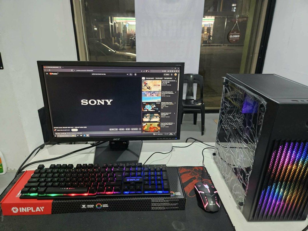 Complete Desktop Personal Computer / PC for Home School Work (Category: Desktops) located in Pasig City. Submitted by steffimac7 (Listing ID 1449743999, Image 3). Description: 💻 Intel i3-8100 4-Core 8th Gen 🧠 8GB DDR4 RAM 💾 120GB SSD Kingspec 🖥️ 22” Acer Monitor ⌨️ KEYBOARD + MOUSE - BRAND NEW 📶 WIFI ADAPTER INCLUDED - FREE 🎮 Intel UHD 630 - YouTube 1080p, Roblox 💿 Windows 11 Activated - Ready to use ✅️Newly build For pickup or delivery vi