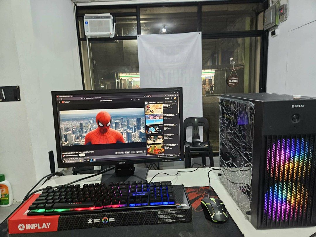 Complete Desktop Personal Computer / PC for Home School Work (Category: Desktops) located in Pasig City. Submitted by steffimac7 (Listing ID 1449743999, Image 2). Description: 💻 Intel i3-8100 4-Core 8th Gen 🧠 8GB DDR4 RAM 💾 120GB SSD Kingspec 🖥️ 22” Acer Monitor ⌨️ KEYBOARD + MOUSE - BRAND NEW 📶 WIFI ADAPTER INCLUDED - FREE 🎮 Intel UHD 630 - YouTube 1080p, Roblox 💿 Windows 11 Activated - Ready to use ✅️Newly build For pickup or delivery vi