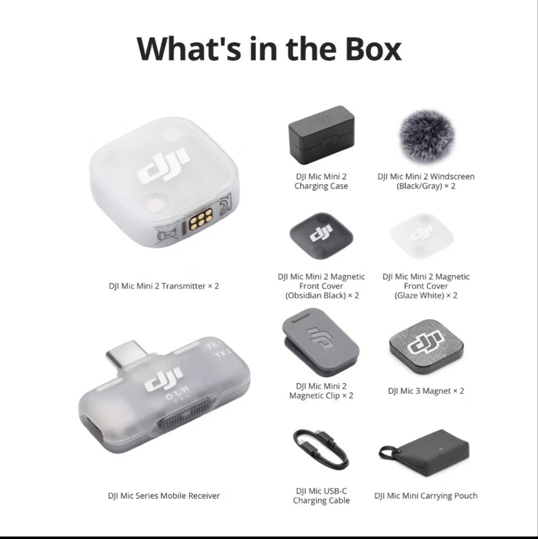 DJI Mic Mini 2 Wireless Microphone System509348037777827844