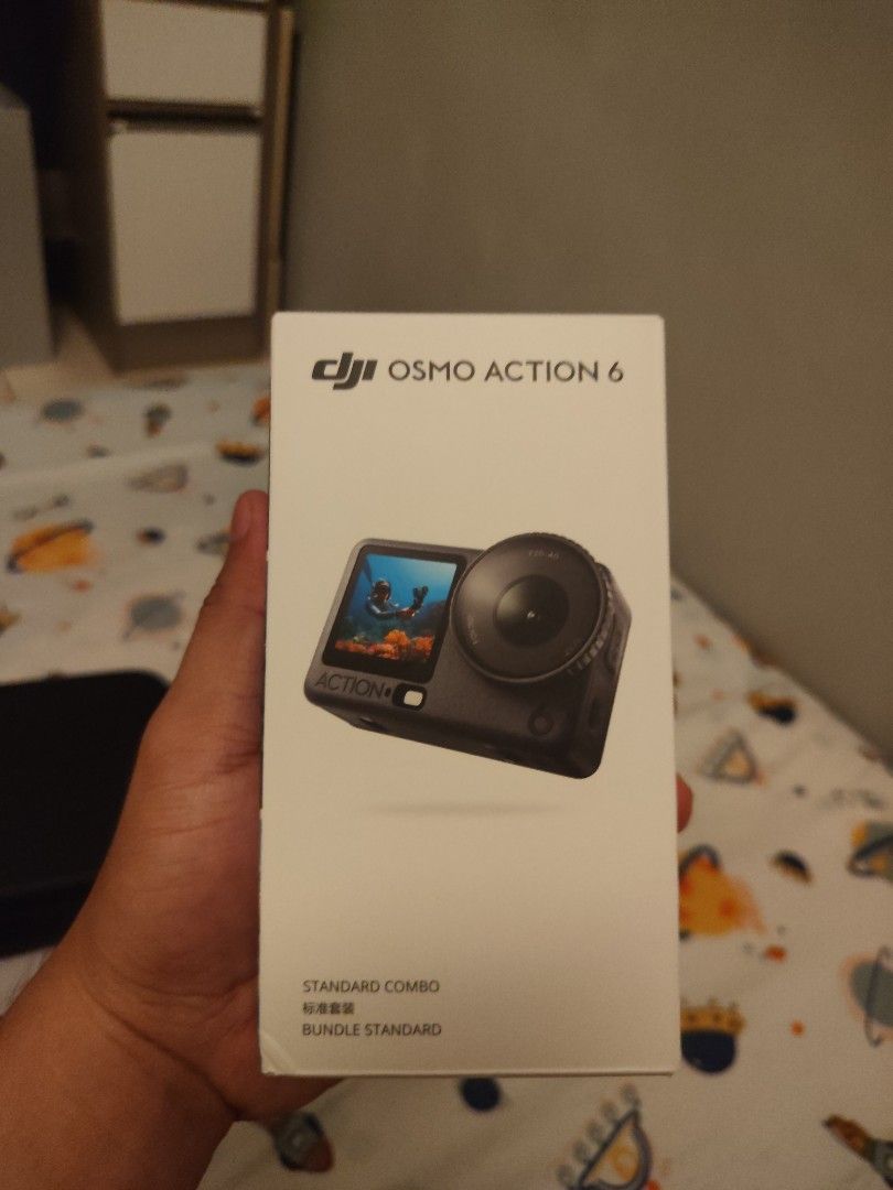 DJI Osmo Action 6 Standard Combo Bundle (Category: Cameras) located in Mexico. Submitted by johnlloyda27566 (Listing ID 1449569354, Image 2). Description: 🎥 FOR SALE: DJI Osmo Action 6 Standard (Like New) 💰 Price: ₱22,000 ✅ Purchased May 27, 2026 at SM City Pampanga ✅ With Original Receipt ✅ Like New Condition (Slightly Used) ✅ Unlimited Check & Test Before Purchase 🎁 FREE Accessories Included • SanDisk High Endurance 128GB MicroSD – ₱1,715 • 